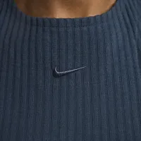 Nike Sportswear Chill Rib женская Slim Sleeveless Midi Костюм синий