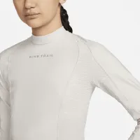 Nike Trail женская Dri-FIT Long-Sleeve Running Top цвет коричневый