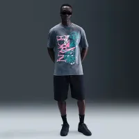 Nike чоловічі баскетбольні футболка колір сірий