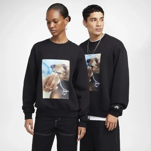Nike SB Skate Fleece Crew цвет черный
