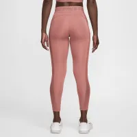Nike Pro женская Mid-Rise 7/8 Mesh-Paneled лосины Pink