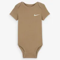 Nike Baby Essentials Baby (0-9M) 3 пари Bodysuits колір коричневий