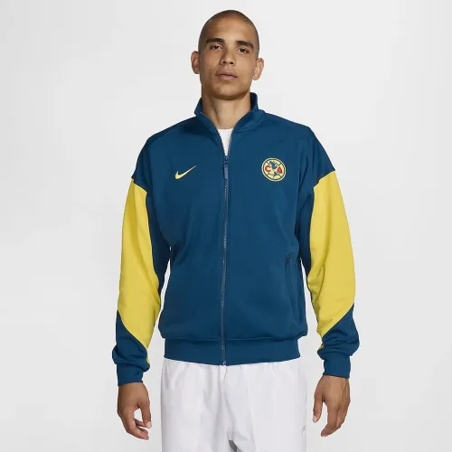 Club Америка Academy Pro мужские Nike Dri-FIT Soccer Anthem Куртка синий