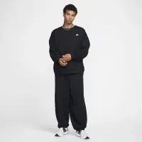 Nike Club Fleece мужские оверсайз French Terry Pants цвет черный