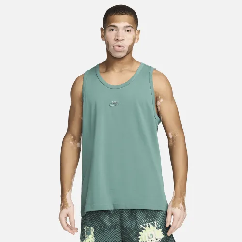 Nike Sportswear Premium Essentials чоловічі Tank колір зелений