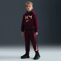 Nike Kylian Mbappé Little Kids 'Fleece Pullover Толстовка с капюшоном and Pants набор цвет красный