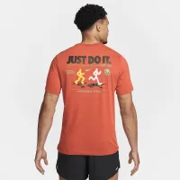 Nike мужские Dri-FIT Running футболка Orange