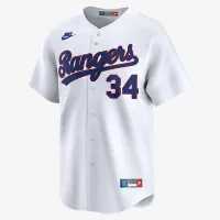 Nolan Ryan Texas Rangers Cooperstown мужские Nike Dri-FIT ADV MLB Limited Jersey цвет белый