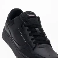 Кроссовки Tommy Hilfiger TH Basket Core Leather FM0FM04727-BDS - Черные