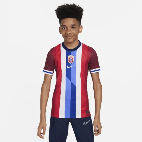 Norway (чоловічі Team) 2024/25 Stadium Home Big дитячі Nike Dri-FIT Soccer Replica Jersey колір червоний