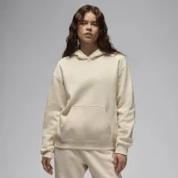 Nike Jordan Brooklyn Fleece жіноча Pullover Толстовка з капюшоном колір коричневий