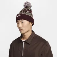 Nike Peak Fair Isle Beanie цвет красный