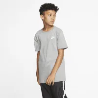 Nike Sportswear Big дитячі футболка колір сірий