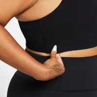 Nike Zenvy Strappy жіноча Light-Support Padded Sports Bra (великі розміри) колір чорний