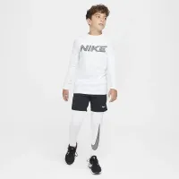 Nike Pro Warm Big дитячі (для хлопчиків) Dri-FIT тренувальні Tights колір білий