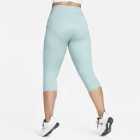 Nike Go женская Firm-Support С высокой Талией Cropped лосины с карманамисиний