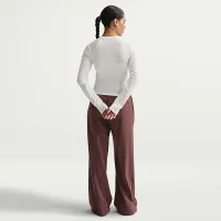 Nike Sportswear Chill Knit женская Tight Long-Sleeve Ribbed Top цвет белый