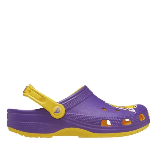 Шлёпанцы Crocs NBA Los Angeles Lakers Classic Clog 208650-75Y - Фиолетовые
