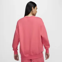 Nike Sportswear Phoenix Fleece женская оверсайз Crew-Neck свитшот Pink