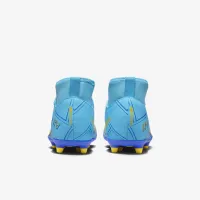 Nike Jr. Mercurial Superfly 9 Club KM FG/MG Little/Big детские Multi-Ground High-Top футбольные бутсы синий