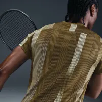 NikeCourt Victory мужские Dri-FIT Tennis Top цвет коричневый