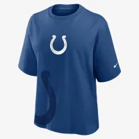 Indianapolis Colts Boxy жіноча Nike NFL футболка блакитний