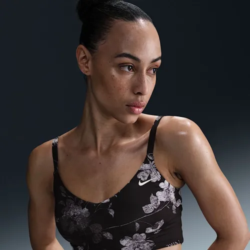 Nike Swim жіноча V-Neck Midkini колір чорний