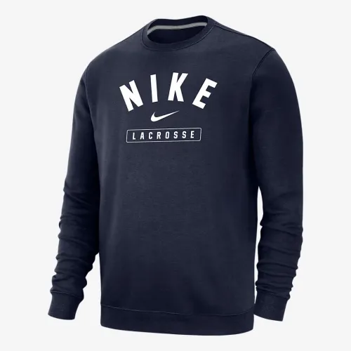 Nike Lacrosse мужские Crew-Neck свитшот синий