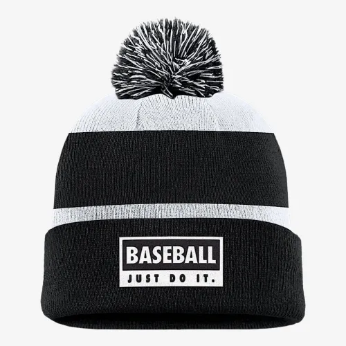 Nike Swoosh Peak Baseball Beanie цвет черный