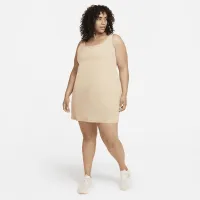 Nike Bliss Luxe женская тренировочные Костюм (большие размеры) цвет коричневый