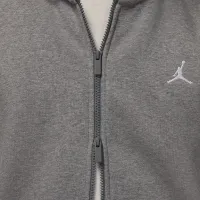 Nike Jordan Brooklyn Fleece мужские Full-zip Толстовка с капюшоном цвет серый