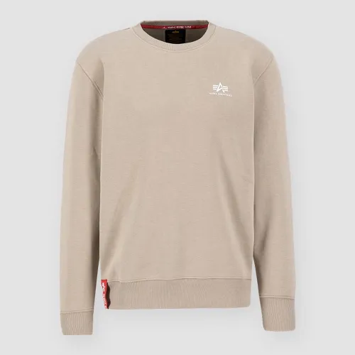 Кофта/футболка Alpha Industries Basic Sweater Small Logo 188307679 - бежева