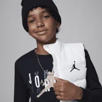 Nike Jordan Scramble Long Sleeve Tee Big Kids футболка цвет черный