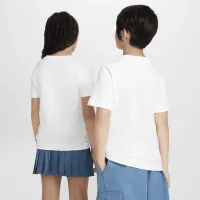 Nike Sportswear Big детские футболка цвет белый