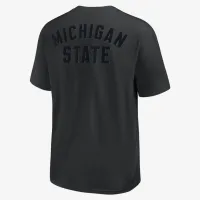 Michigan State Spartans Statement Max90 мужские Nike College футболка цвет черный