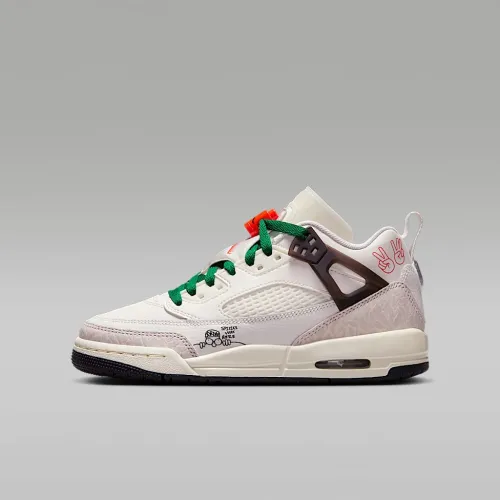 Nike Jordan Spizike Low Big дитячі Кросівки колір білий