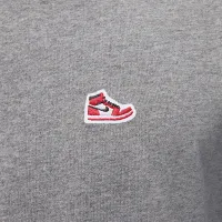 Nike Jordan Brand мужские Sneaker Patch футболка цвет серый