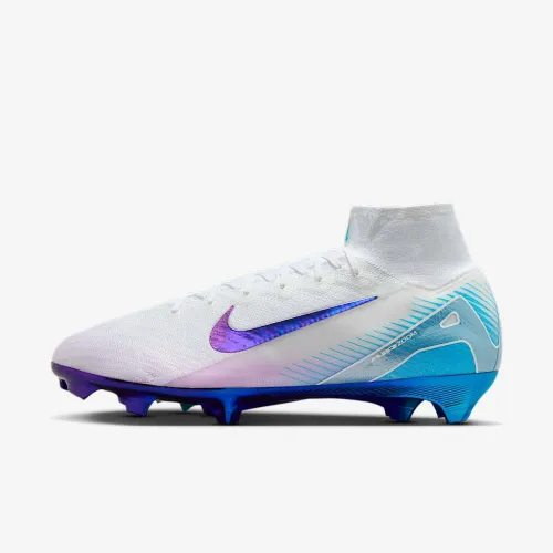 Nike Mercurial Superfly 10 Elite AS FG High-Top футбольні бутси колір білий