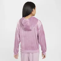 Nike Sportswear Girls' Pullover Толстовка с капюшоном цвет фиолетовый