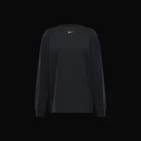 Nike Sportswear Essential женская оверсайз Long-Sleeve футболка цвет черный