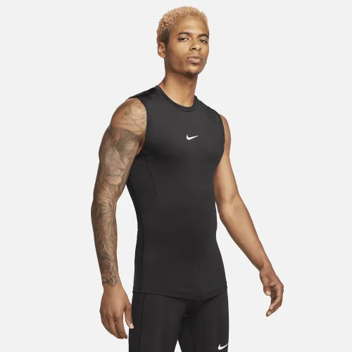 Nike Pro чоловічі Dri-FIT Tight Sleeveless Fitness Top колір чорний