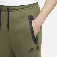Nike Sportswear Tech Fleece чоловічі Open-Hem Sweatpants колір зелений