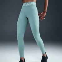 Nike Pro Sculpt женская С высокой Талией 7/8 лосины с карманамицвет зеленый