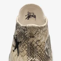 Nike Converse x Stüssy Chuck 70 Snakeskin колір сірий