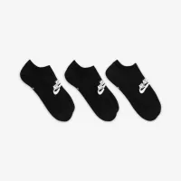 Nike Sportswear Everyday Essential No-Show Socks (3 Pairs) Black