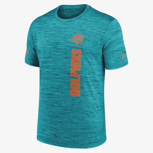 Miami Dolphins Sideline Velocity чоловічі Nike Dri-FIT NFL футболка колір зелений