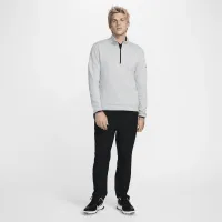 Nike Tour мужские 1/2-Zip для гольфа Top цвет серый