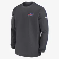 Buffalo Bills Sideline Coach Men’s Nike NFL Long-Sleeve Top колір сірий