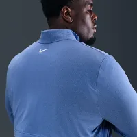 Nike Tour чоловічі 1/2-Zip для гольфу Top блакитний