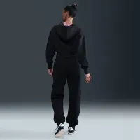 Nike Sportswear Phoenix Fleece женская С высокой Талией Sweatpants цвет черный